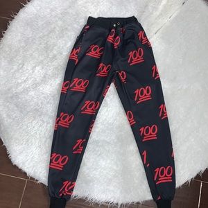 Small “100” Jogger Pants